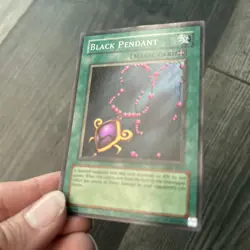 HOLOGRAPHIC BLACK PENDANT MRL-003 Yu-gi-oh Yugioh Card Rare Konami - Image 2