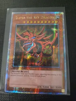 EGYPTIAN GOD CARDS OBELISK SLIFER RA LC01 Quarter Century Secret Rare Yugioh TCG - Image 4