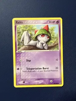 Ralts 59/108 2007 EX Power Keepers Pokemon Card TCG Nintendo Non Holo Common Mp - Image 1