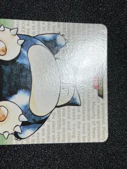 Snorlax #143 Scyther Vending Carddass 1996 Bandai Green Japanese Pokemon Card - Image 3