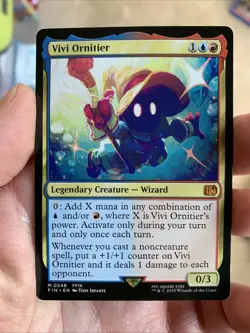 Vivi Ornitier Magic the Gathering Card Final Fantasy - Mythic Regular Rare. - Image 1