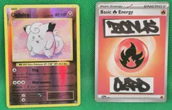 Clefairy 63/108 Evolutions 2016 Reverse Holo Rare Pokemon TCG NM & Bonus Card - Image 1