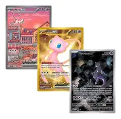 Pokemon Mew Ex & Mewtwo Scarlet & Violet Box Set 151 Brazilian Sealed Giant Card - Image 3
