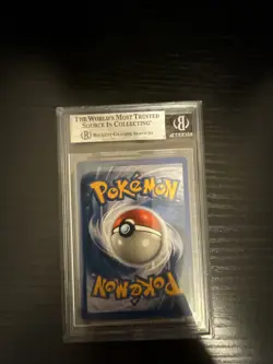 1999 Pokemon Base Set Charizard, Blastoise, Venusaur Unlimited Card Beckett 9 - Image 5