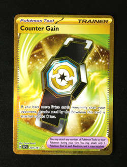 Pokemon Card TCG - Counter Gain 249/191 - Surging Sparks - Hyper Rare - NM ⭐ - Image 1