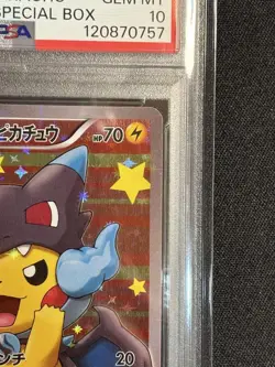 Poncho Pikachu Mega Charizard X PSA10 207 XY P Promo Japanese Pokemon Card - Image 3