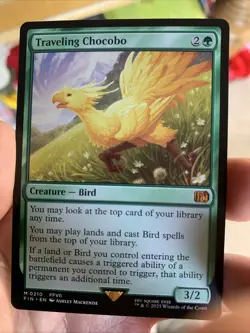 Traveling chocobo Mtg non-foil - Image 1
