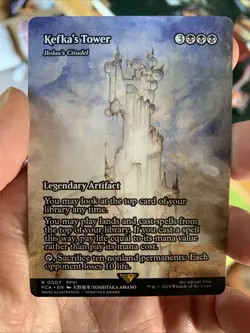 MTG Final Fantasy - Kefkas Tower (Bolas Citadel) - Borderless Rare - 0007 NM - Image 1
