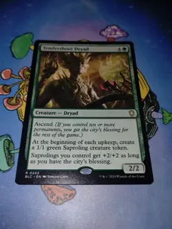 Tendershoot Dryad - 242 - NM - Commander: Bloomburrow - MTG - Image 1