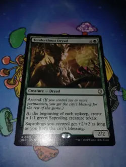 Tendershoot Dryad - 242 - NM - Commander: Bloomburrow - MTG - Image 3