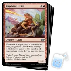 Magebane Lizard x4 Outlaws Of Thunder Junction Mtg - Image 1
