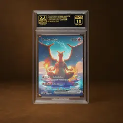 CHARIZARD VMAX MANA GRADE 10 POKEMON CUSTOM PSA STACKABLE SLAB GET 1 FREE - Image 1
