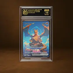 CHARIZARD VMAX MANA GRADE 10 POKEMON CUSTOM PSA STACKABLE SLAB GET 1 FREE - Image 1