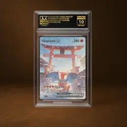 CHARIZARD VMAX MANA GRADE 10 POKEMON CUSTOM PSA STACKABLE SLAB GET 1 FREE - Image 1