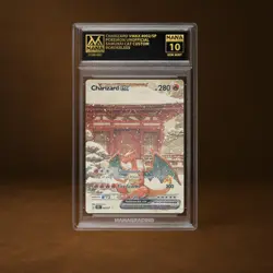 CHARIZARD VMAX MANA GRADE 10 POKEMON CUSTOM PSA STACKABLE SLAB GET 1 FREE - Image 1