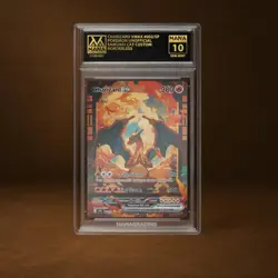 CHARIZARD VMAX MANA GRADE 10 POKEMON CUSTOM PSA STACKABLE SLAB GET 1 FREE - Image 1