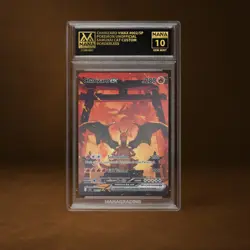 CHARIZARD VMAX MANA GRADE 10 POKEMON CUSTOM PSA STACKABLE SLAB GET 1 FREE - Image 1