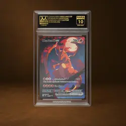 CHARIZARD VMAX MANA GRADE 10 POKEMON CUSTOM PSA STACKABLE SLAB GET 1 FREE - Image 1