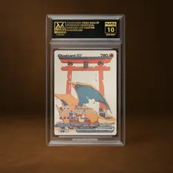 CHARIZARD VMAX MANA GRADE 10 POKEMON CUSTOM PSA STACKABLE SLAB GET 1 FREE - Image 1
