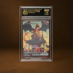 CHARIZARD VMAX MANA GRADE 10 POKEMON CUSTOM PSA STACKABLE SLAB GET 1 FREE - Image 1