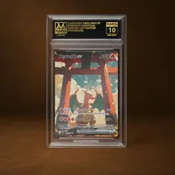 CHARIZARD VMAX MANA GRADE 10 POKEMON CUSTOM PSA STACKABLE SLAB GET 1 FREE - Image 1
