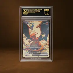 CHARIZARD VMAX MANA GRADE 10 POKEMON CUSTOM PSA STACKABLE SLAB GET 1 FREE - Image 1