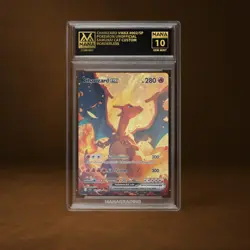 CHARIZARD VMAX MANA GRADE 10 POKEMON CUSTOM PSA STACKABLE SLAB GET 1 FREE - Image 1