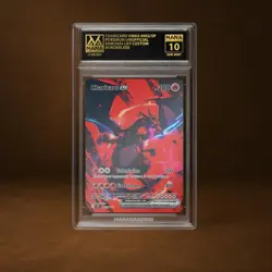 CHARIZARD VMAX MANA GRADE 10 POKEMON CUSTOM PSA STACKABLE SLAB GET 1 FREE - Image 1
