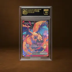 CHARIZARD VMAX MANA GRADE 10 POKEMON CUSTOM PSA STACKABLE SLAB GET 1 FREE - Image 1