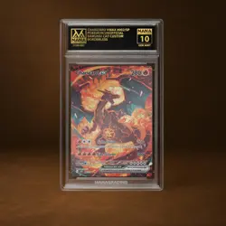 CHARIZARD VMAX MANA GRADE 10 POKEMON CUSTOM PSA STACKABLE SLAB GET 1 FREE - Image 1