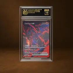 CHARIZARD VMAX MANA GRADE 10 POKEMON CUSTOM PSA STACKABLE SLAB GET 1 FREE - Image 1