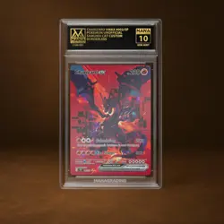 CHARIZARD VMAX MANA GRADE 10 POKEMON CUSTOM PSA STACKABLE SLAB GET 1 FREE - Image 1