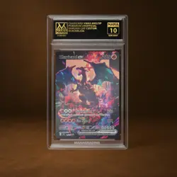CHARIZARD VMAX MANA GRADE 10 POKEMON CUSTOM PSA STACKABLE SLAB GET 1 FREE - Image 1