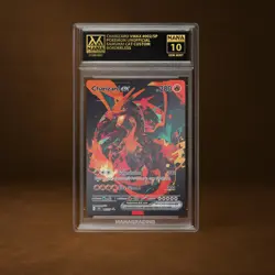 CHARIZARD VMAX MANA GRADE 10 POKEMON CUSTOM PSA STACKABLE SLAB GET 1 FREE - Image 1
