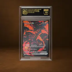 CHARIZARD VMAX MANA GRADE 10 POKEMON CUSTOM PSA STACKABLE SLAB GET 1 FREE - Image 1