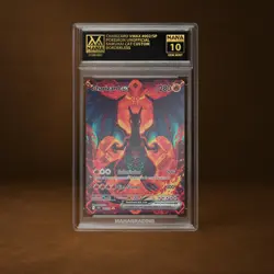 CHARIZARD VMAX MANA GRADE 10 POKEMON CUSTOM PSA STACKABLE SLAB GET 1 FREE - Image 1