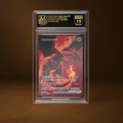 CHARIZARD VMAX MANA GRADE 10 POKEMON CUSTOM PSA STACKABLE SLAB GET 1 FREE - Image 1