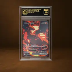CHARIZARD VMAX MANA GRADE 10 POKEMON CUSTOM PSA STACKABLE SLAB GET 1 FREE - Image 1