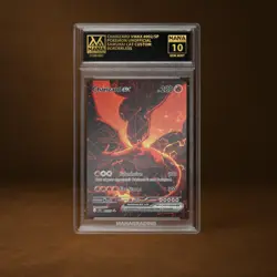 CHARIZARD VMAX MANA GRADE 10 POKEMON CUSTOM PSA STACKABLE SLAB GET 1 FREE - Image 1
