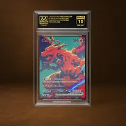 CHARIZARD VMAX MANA GRADE 10 POKEMON CUSTOM PSA STACKABLE SLAB GET 1 FREE - Image 1