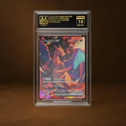 CHARIZARD VMAX MANA GRADE 10 POKEMON CUSTOM PSA STACKABLE SLAB GET 1 FREE - Image 1