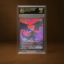 CHARIZARD VMAX MANA GRADE 10 POKEMON CUSTOM PSA STACKABLE SLAB GET 1 FREE - Image 1