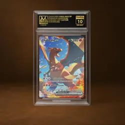 CHARIZARD VMAX MANA GRADE 10 POKEMON CUSTOM PSA STACKABLE SLAB GET 1 FREE - Image 1