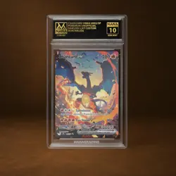 CHARIZARD VMAX MANA GRADE 10 POKEMON CUSTOM PSA STACKABLE SLAB GET 1 FREE - Image 1