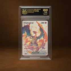 CHARIZARD VMAX MANA GRADE 10 POKEMON CUSTOM PSA STACKABLE SLAB GET 1 FREE - Image 1
