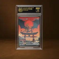 CHARIZARD VMAX MANA GRADE 10 POKEMON CUSTOM PSA STACKABLE SLAB GET 1 FREE - Image 1