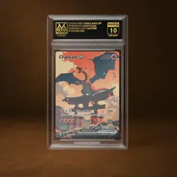 CHARIZARD VMAX MANA GRADE 10 POKEMON CUSTOM PSA STACKABLE SLAB GET 1 FREE - Image 1