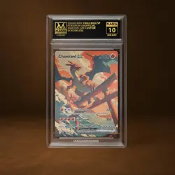 CHARIZARD VMAX MANA GRADE 10 POKEMON CUSTOM PSA STACKABLE SLAB GET 1 FREE - Image 1