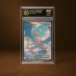 CHARIZARD VMAX MANA GRADE 10 POKEMON CUSTOM PSA STACKABLE SLAB GET 1 FREE - Image 1