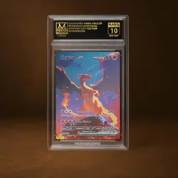 CHARIZARD VMAX MANA GRADE 10 POKEMON CUSTOM PSA STACKABLE SLAB GET 1 FREE - Image 1